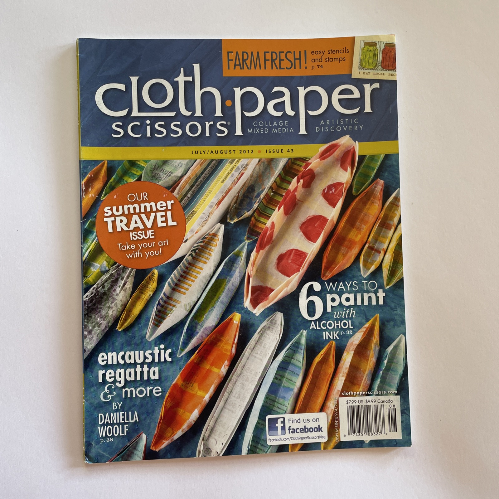 Cloth Paper Scissors July/August 2012 Issue 43 