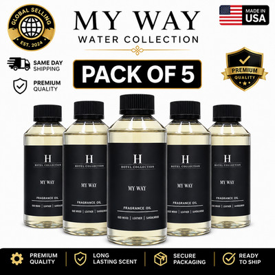5 pack Hotel Collection My Way Essential Oil Scent 500ml Luxury Aroma Fragrance 