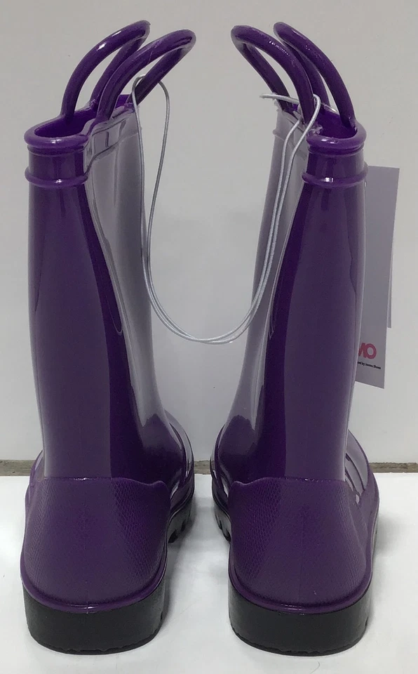 Botas de lluvia impermeables JOSMO para niñas en púrpura talla 12 Foto 4 de 4