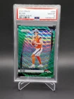2024 Prizm Bo Nix RC Green Wave Rookie #309 Broncos PSA 10
