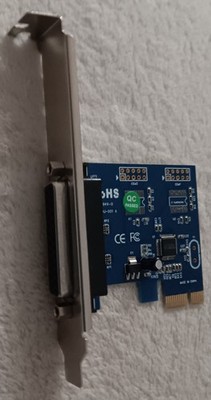 1 Port DB25 Parallel Printer Lpt1 PCI-Express Card