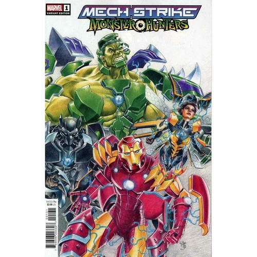 Mech Strike Monster Hunters #1 Ej Su Variant Marvel Comics