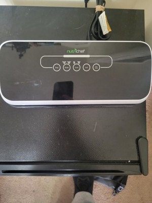 Nutrichef Automatic Food Vacuum Sealer Black Model PKVS18 Tested