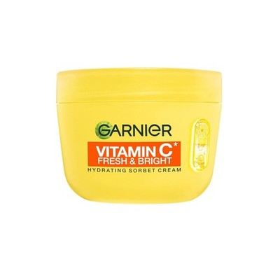 Garnier Vitamin C Fresh & Bright Sorbet Creme, 4% Vitamin C & Niacinamid