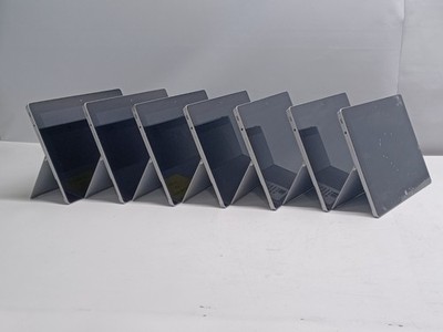 Lot of 7 damaged Microsoft Surface RT 1572 Tablets for parts/ repair