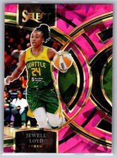 2024 Select WNBA Jewell Loyd Pink Ice #142 Seattle Storm