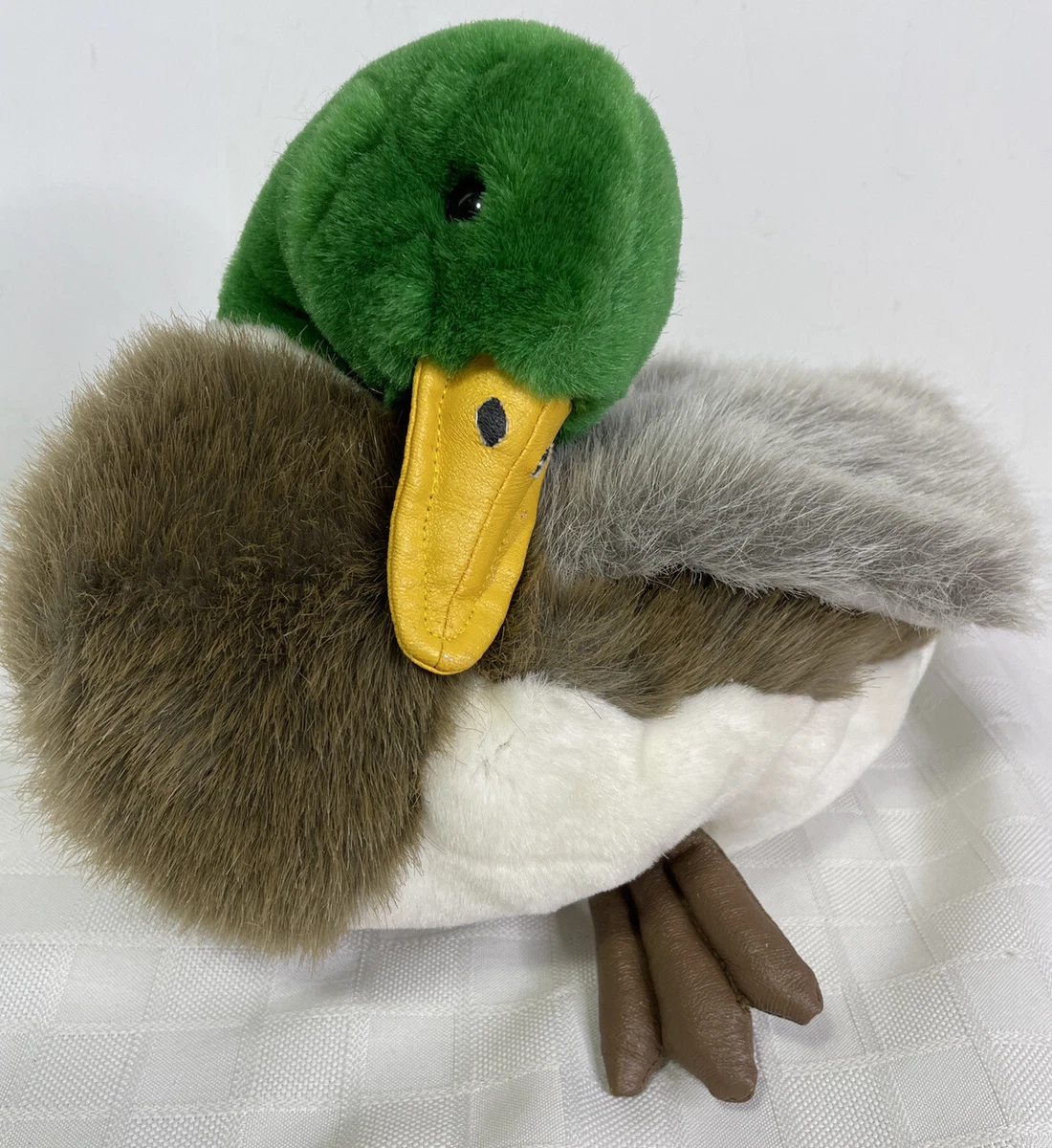 Mallard Duck Ganz Bros Plush Heritage Collection 1990 Stuffed