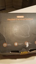 Neck Stretcher for Neck Pain Relief Heated Cervical Traction Pillow Heating Pad
