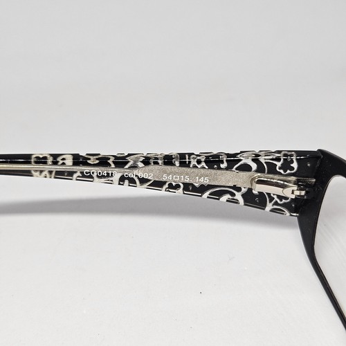 Covergirl Womens Matte Black Metal Eyeglasses FRAMES ONLY - CG0418 002 54-15-145 - Picture 4 of 8