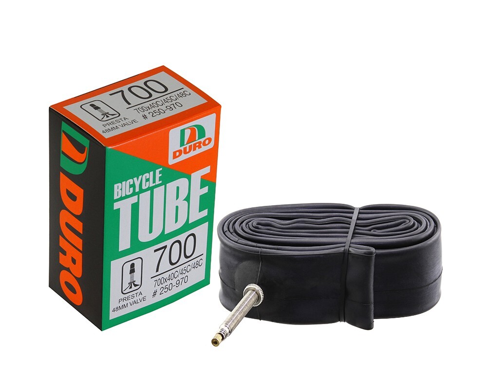 DURO BICYCLE 700 x 40c/45c/48c TUBE 48MM STANDARD PRESTA/FRENCH