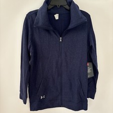 Under Armour UA Women s Traveler Full Zip Jacket, Navy, Small