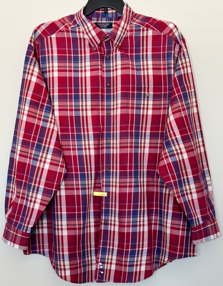 3xlt dress shirts for men Men's Big & Tall Performance Long Sleeve Button-Down Dress Shirt