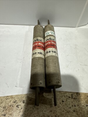 Cefco CTS-R 100 Amp Fast Acting Sure Stop Fuse (Lot Of 2)