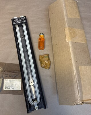 #ad The King Manometer BUFH10 Engineering NOS Just Opened Sealed Package From 1954 $49.95