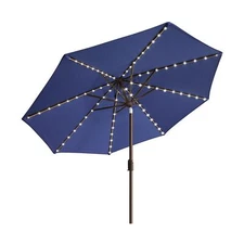 EliteShade USA 10-Year-Non-Fading Sunumbrella Solar 9ft Market Umbrella with ...