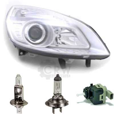 Halogen Scheinwerfer rechts für Renault SCENIC II 09/06- H7/H1 inkl. Mo 57199764