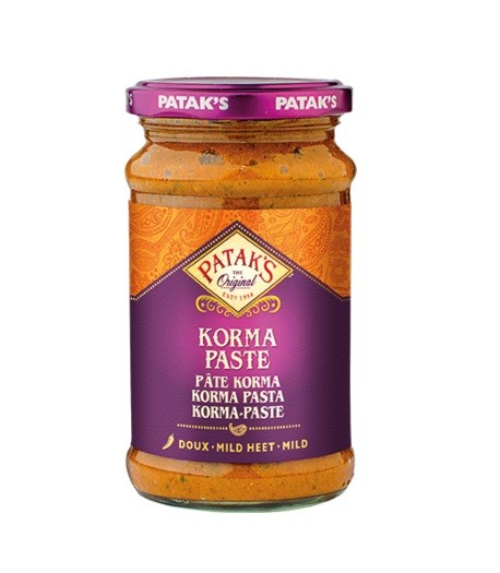 290g Patak's KORMA Curry Paste Indische Currypaste mild