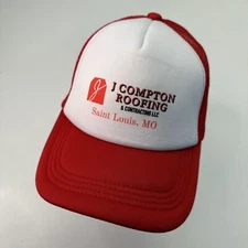 J Compton Roofing Saint Louis MO Trucker Ball Cap Hat Snapback