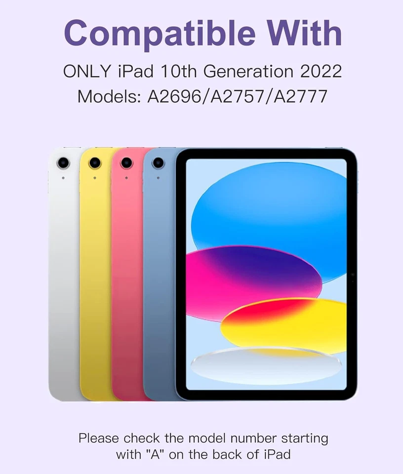 Keyboard Case For iPad A16 11th Gen 11 inch / 10th Gen 10.9 inch with Trackpad - Image 2 of 4