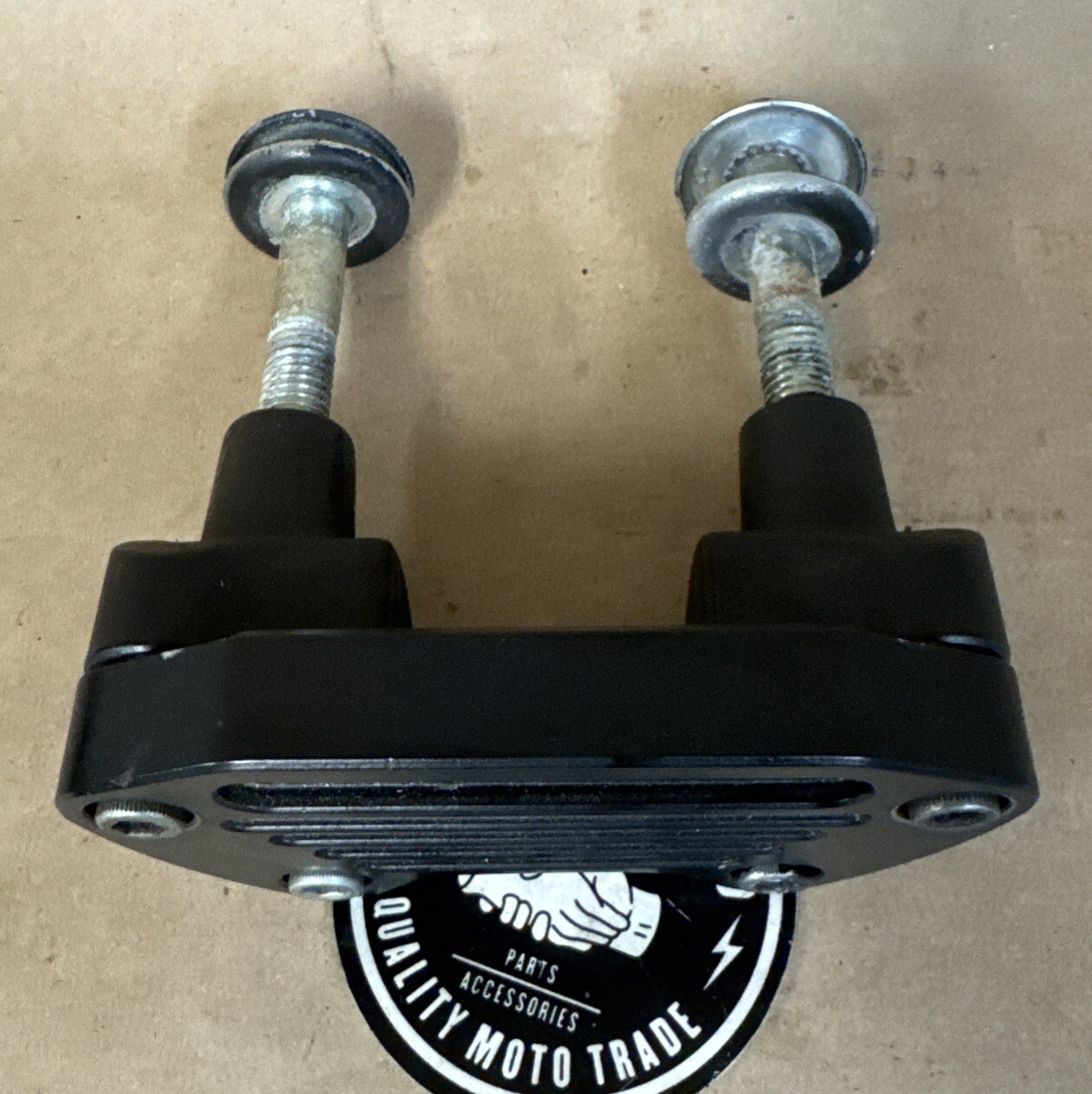 Warning Light Mount Riser Genuine Harley-Davidson Risers w/ Warning Light Mounts, 56074-96, Black ...