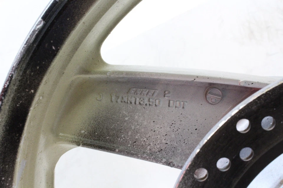 97-09 KAWASAKI NINJA 500R EX500 OEM REAR BACK WHEEL RIM - Image 4 of 4