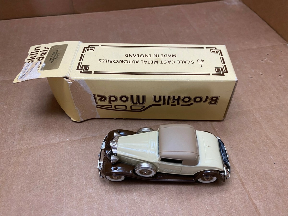 BROOKLIN MODELS 1/43 SCALE # BRK 6 1932 PACKARD LIGHT 8 COUPE MINT