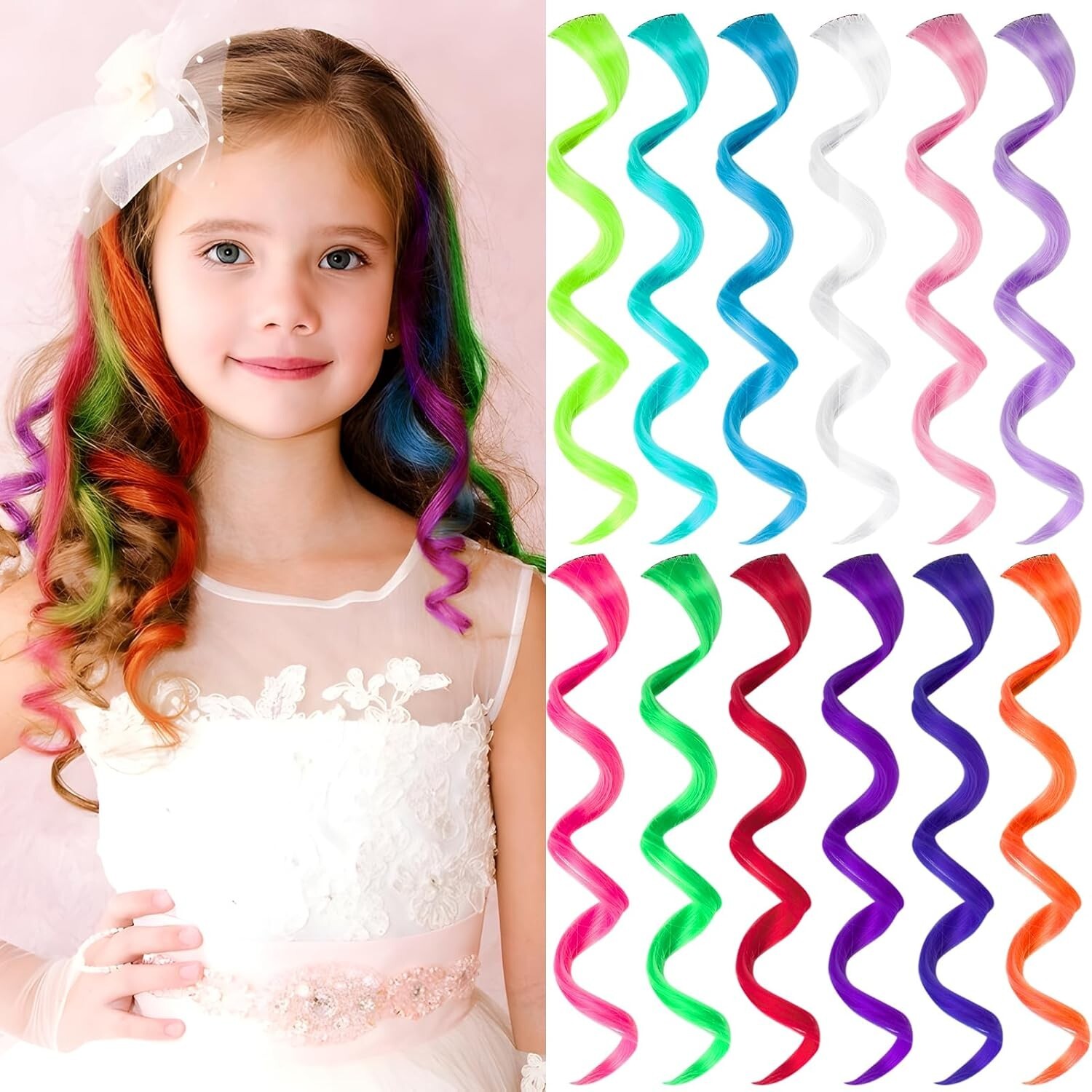 Hair Extensions For Kids Girls C