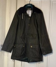 £429 Women Barbour Alexa Chung Coco Wax Jacket Size 10