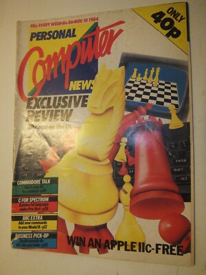 Personal Computer News Ausgabe - 10. November 1984 - Vintage Computing
