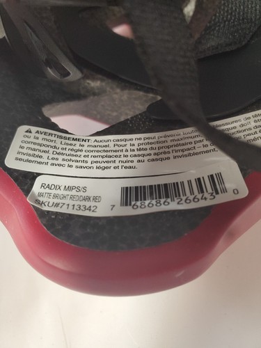 Giro Radix MIPS Adjustable Bike Cycling Helmet Matte Red Adult Small 51-55cm - Picture 9 of 9
