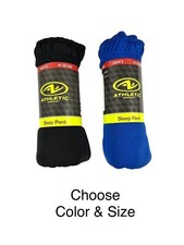 Athletic Works Men's Jersey Sleep Pants BLUE OR BLACK