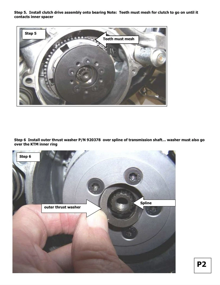 KTM SX50 IRP 3 Disc Clutch Refresh Kit 09-25 Husq TC 50 17-25 Gas Gas MC 21-25 - Image 3 of 4