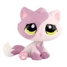 LPS Purple Tabby Bon Bon Cat 1660 Collectable Toy Kids Girl Cute Gift LPS Pets
