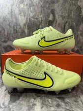Nike Tiempo Legend 9 Elite SG-Pro AC P Barely Volt FD0273-705 sz 7 Men's