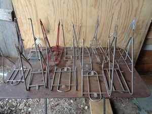 porte bagage velo vintage