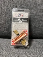 3 Pack JB "Just Better" Industries 3/8" ODS x 1/2" ODF Copper Access Tee A31136