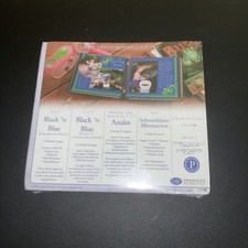 Creative Memories 7 x 7 Black 'N Blue Scrapbook Refill Pages