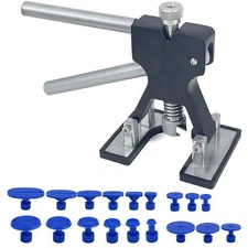 Dent Puller Kit Car Body Dent Repair Tools Paintless Dent Removal Kit with 18...