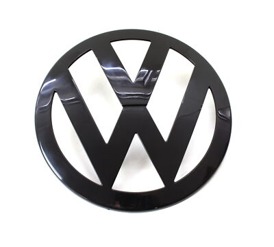 Original VW T5 03-09 schwarzes Emblem Kühlergrill 7H0853601  041