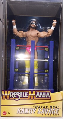              WWE Macho Man Randy Savage Wrestlemania 3 In Ring Cart