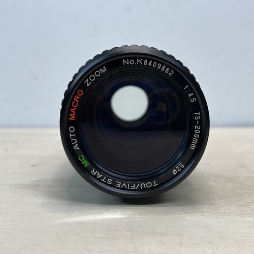 Toyo Optics TOU/Five Star 75-200mm MC Auto Macro Zoom Objektiv 1:4,5 Nr K8409862 - Bild 7 von 8