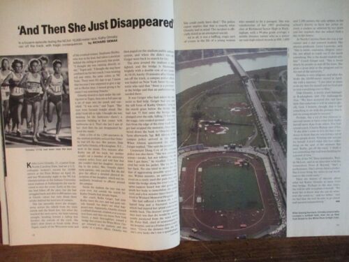 6/1986 SPORTS ILLUSTRATED Mag(KATHY ORMSBY/T.C. CHEN/WOODY STEPHENS/CARIE DEVER) - Picture 1 of 14
