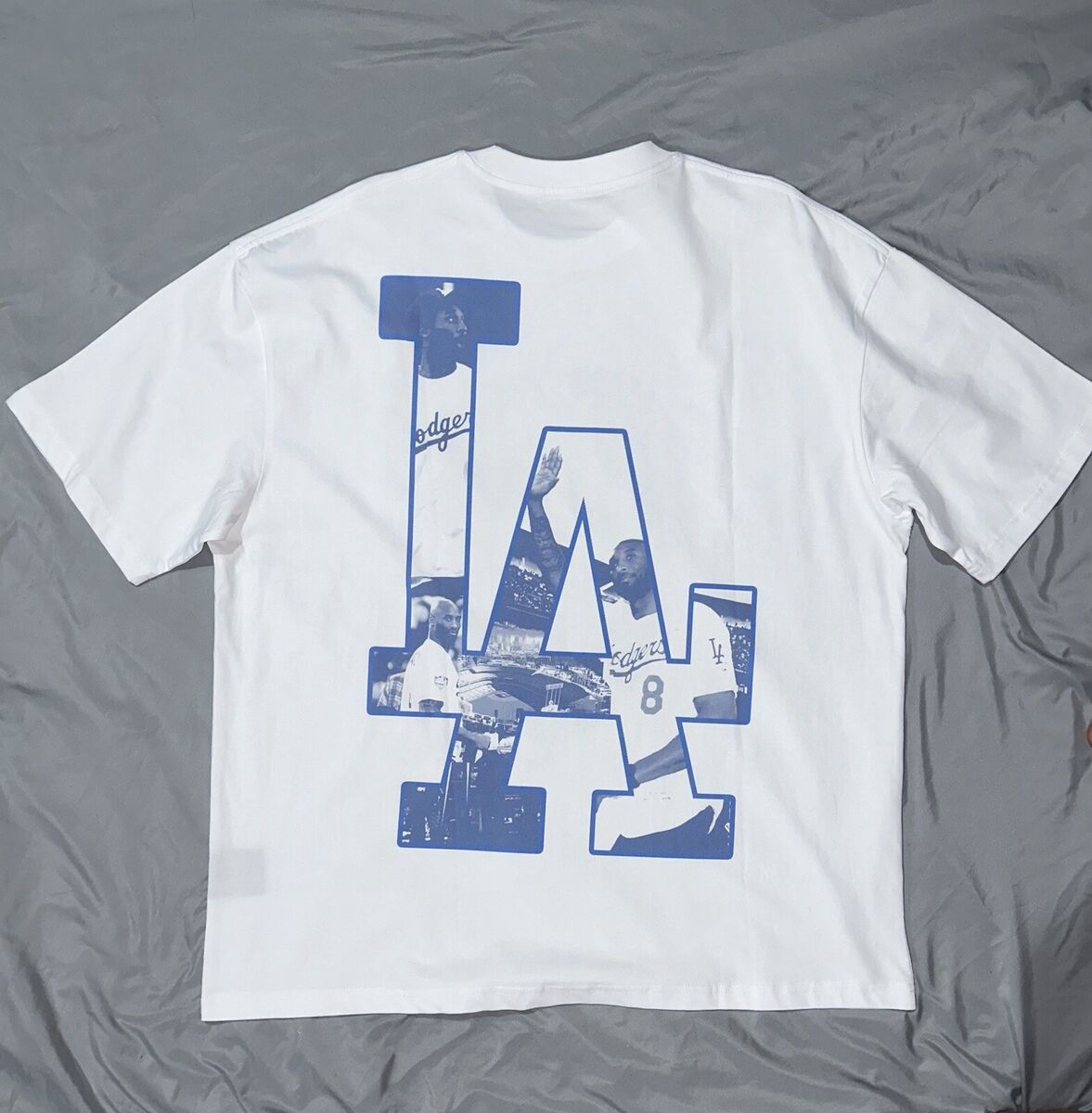 Kobe Bryant Dodgers Big Head T-Shirt, Oversized Kobe Tee Kobe Bryant Dodgers Big Head T-Shirt, Oversized Kobe Tee