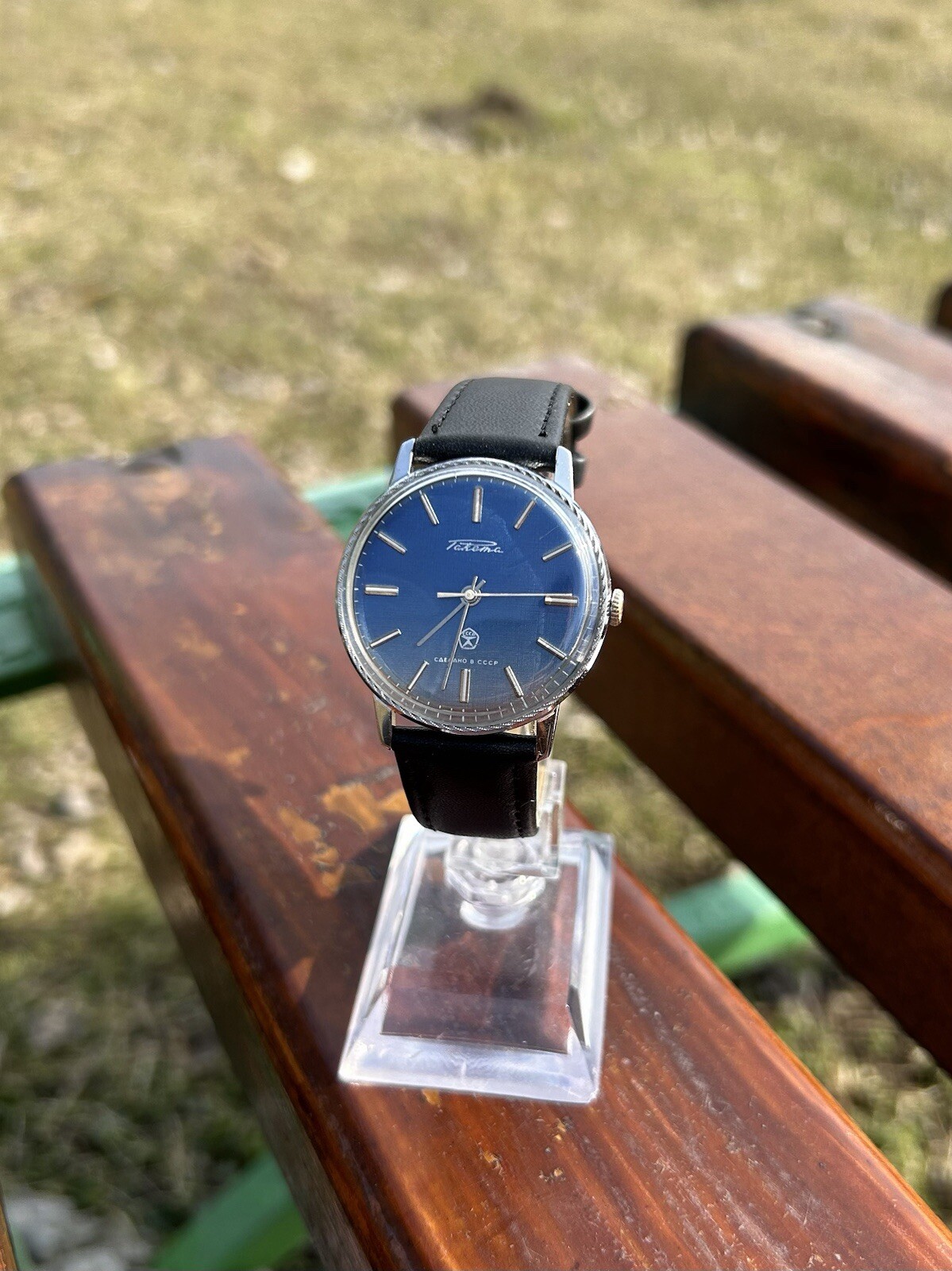 Vintage Soviet Raketa Jeans Watch Mechanical Wristwatch Made In USSR 1980s