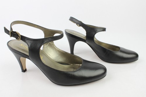 ZAPATOS MUJER BOTINES abierto negro tacón talla 38 EUR 15,00 - PicClick FR