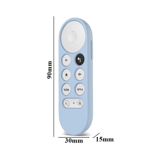 Silicone Case Protective Cover Shell For Google Chromecast TV 2020 Voice Remote@ - Picture 7 of 18