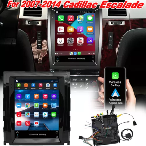 Android 13 32G CarPlay Car Stereo Radio GPS Navi For Cadillac Escalade 2007-2014 - Imagen 1 de 20