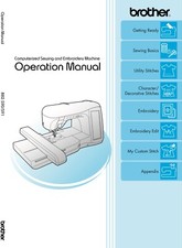 Manual Brother Innov-is 4000D 4000 Innovis Embroidery Sewing Machine User Guide