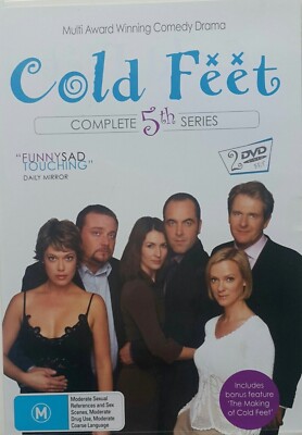 COLD FEET COMPLETE SERIES 5 DVD 2 DISC SET REGION 4  vgc t448