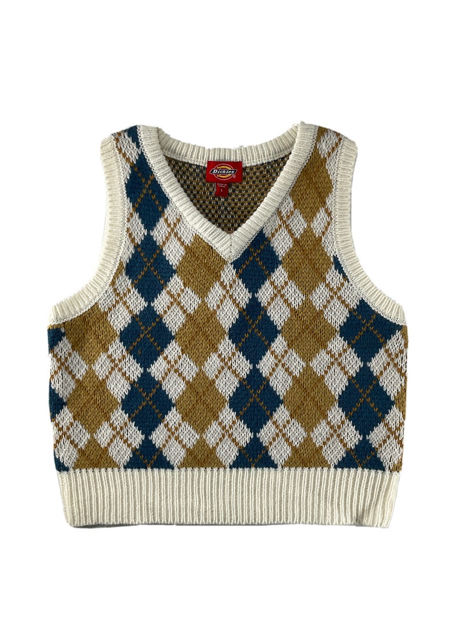 トップス COOTIE Rib Stitch V Neck Vest COOTIE / Hard Twisted Yarn Rib Stitch V Neck Vest 通販 正規